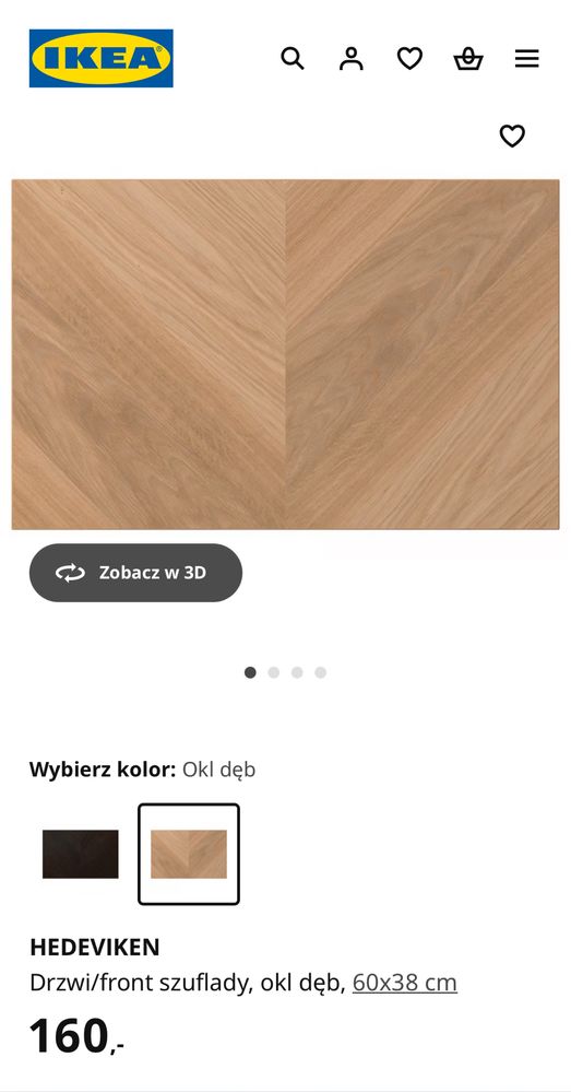 front HEDEVIKEN ikea besta