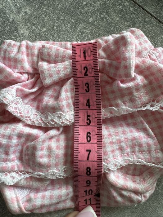 трусы-юбка с рюшами многоразовые для мини собак