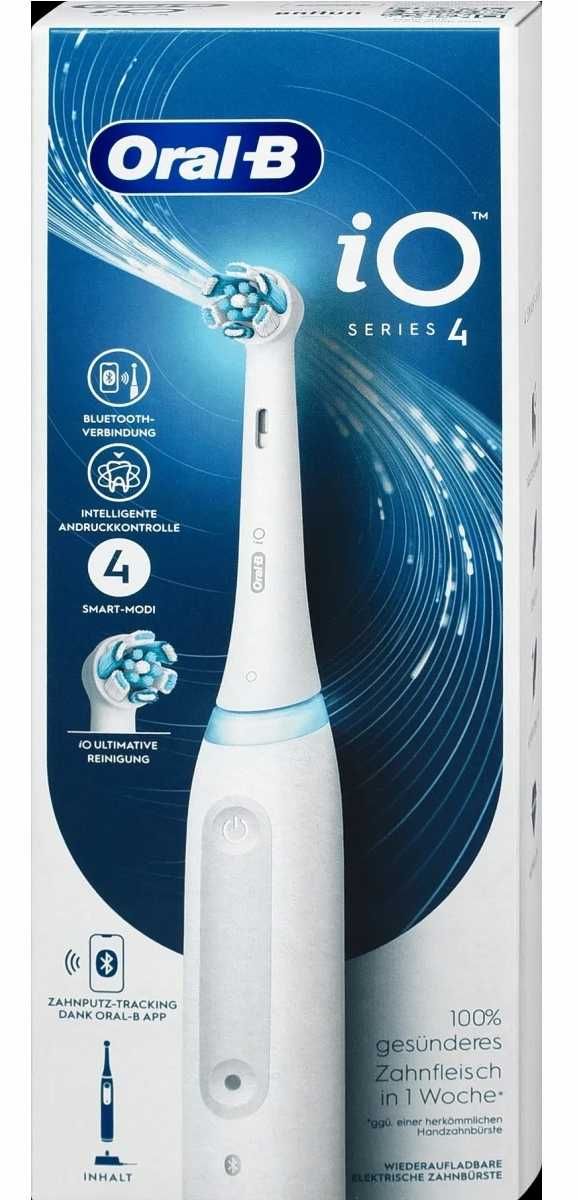 Szczoteczka elektryczna ORAL-B iO series 4 biała - METRO CENTRUM -