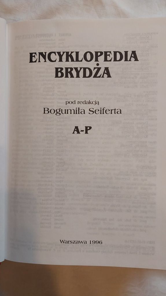 Encyklopedia brydża 2 tomy