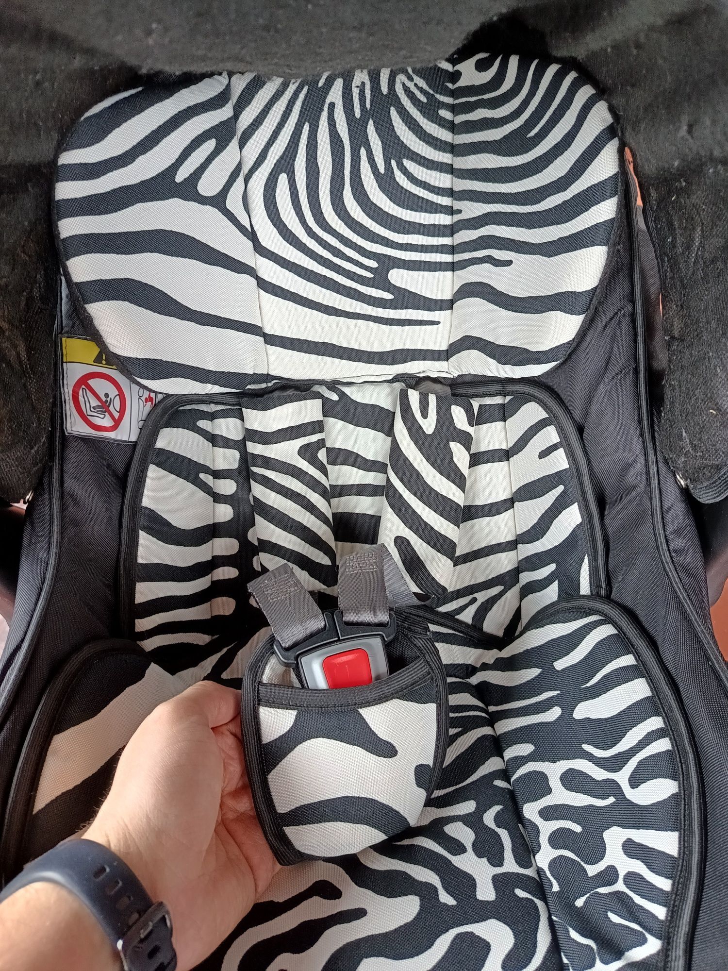 Wózek Retro Zebra 3w1