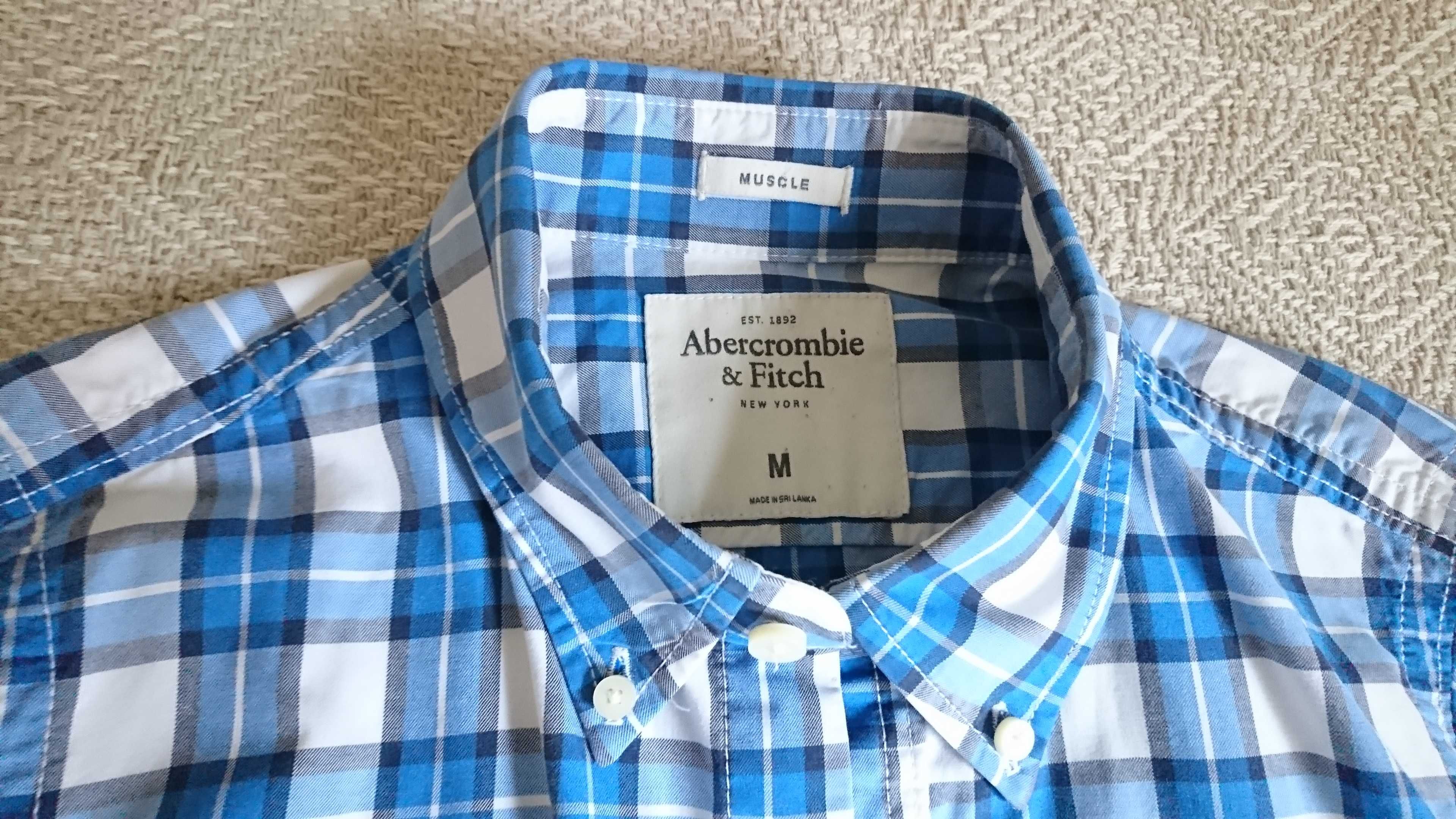 Koszula męska ABERCROMBIE & FITCH roz. M stan bdb