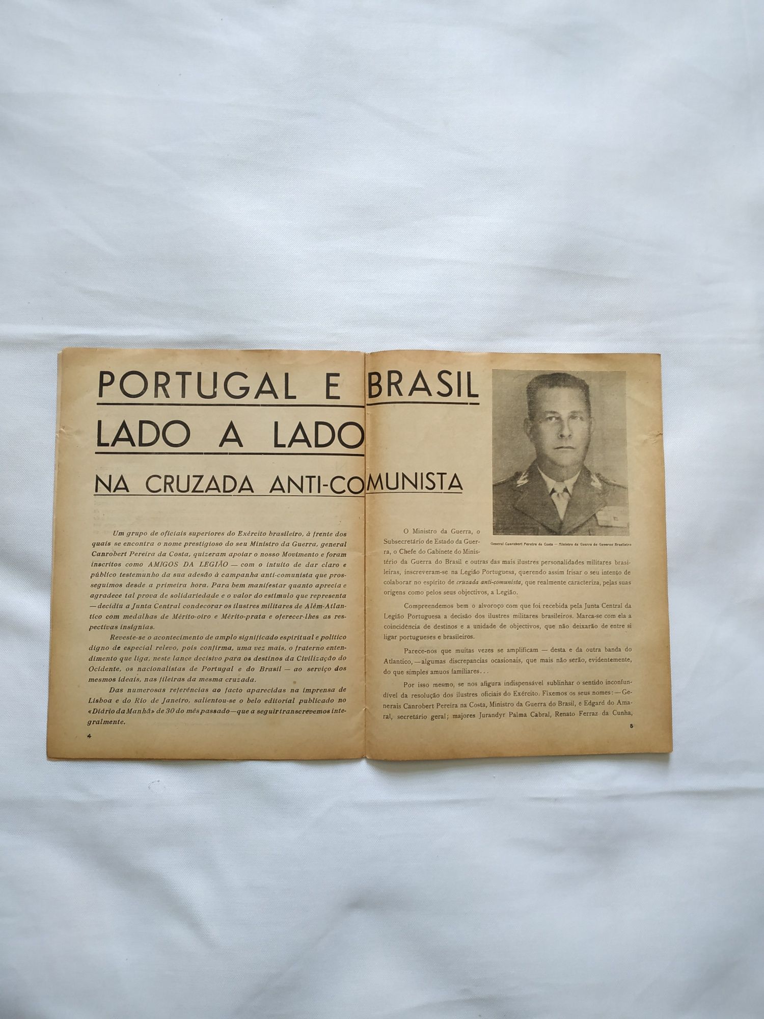 Legião Portuguesa Boletim de Janeiro de 1948