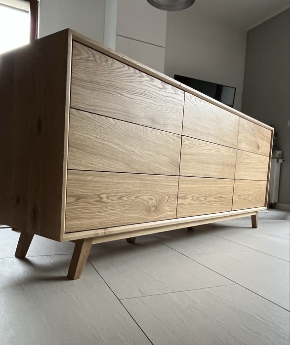 Komoda debowa ,dąb , szafka drewniana , meble