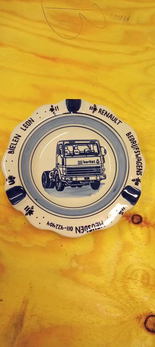 Popielniczka talerz renault berliet