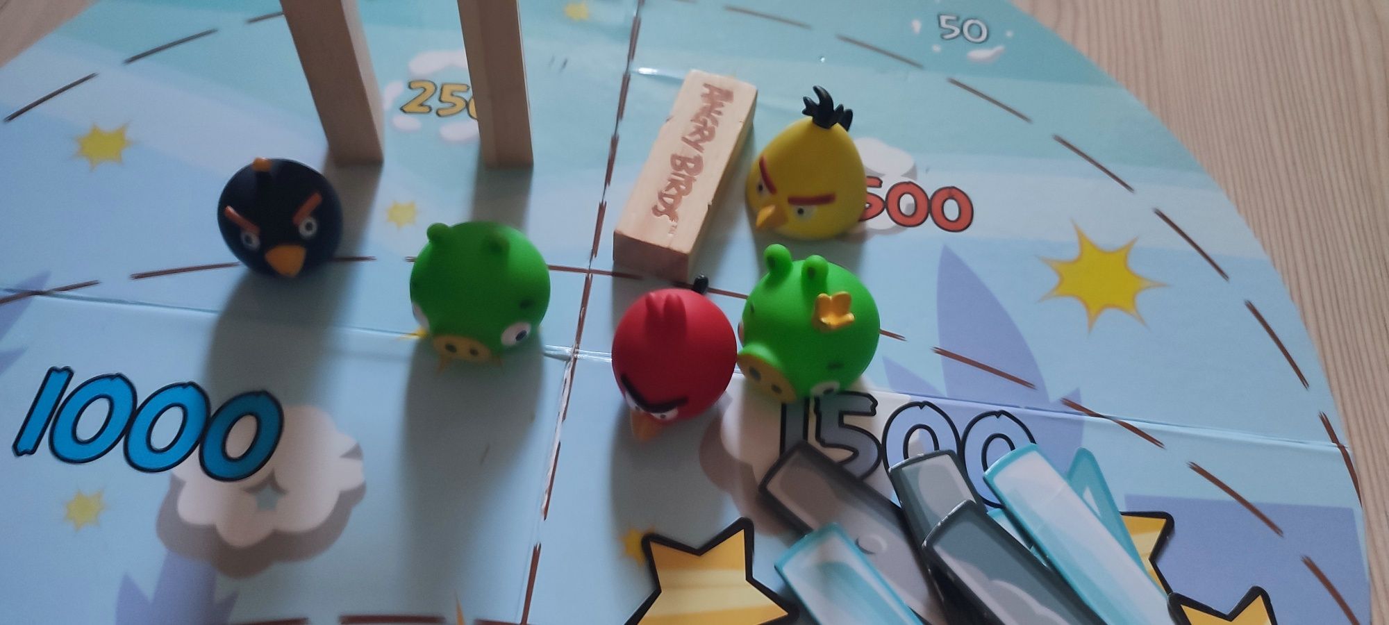 Дитяча настільна гра Tactic Angry Birds