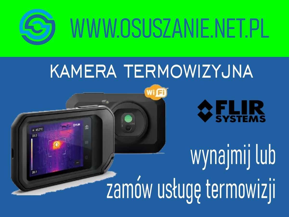 kamera termowizyjna FLIR wypożycz wynajmij termowizja budynków sam