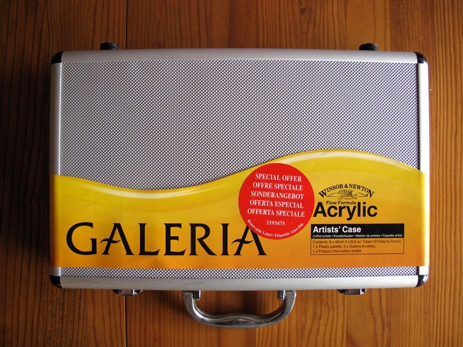 Estojo De Pintura Acrílica Winsor & Newton - Novo