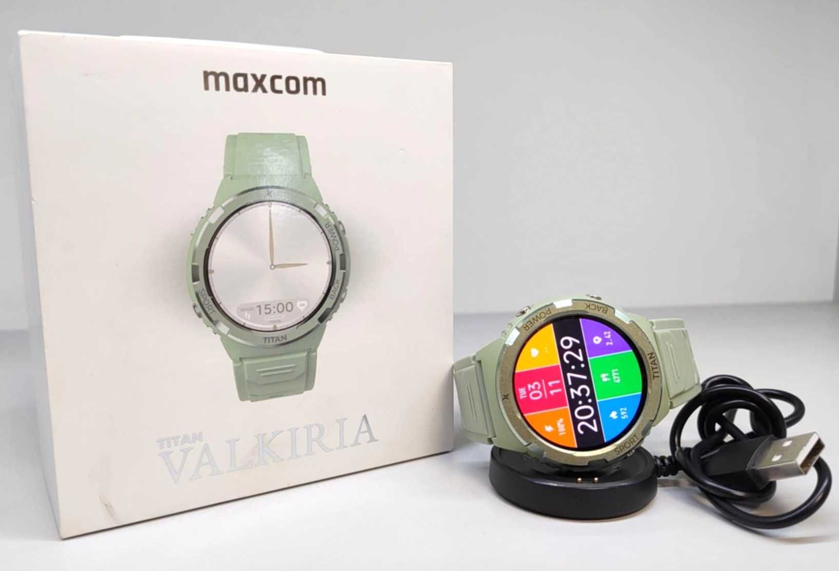 Smartwatch MAXCOM FW100 Titan VALKIRIA mietowy