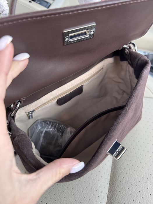 Сумочки із натуральної замші Polina & Eiterou