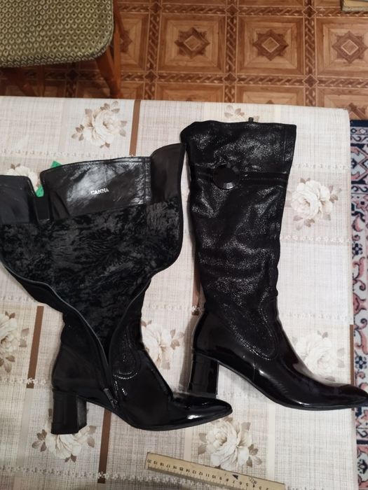 Чоботи весня/осінь кожаная 39р.