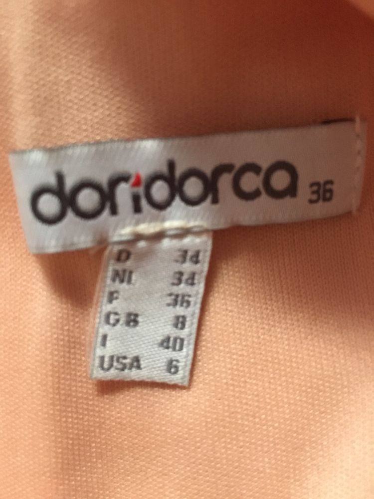 Sukienka morelowa rozm 36