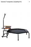 Trampolina Hammer z podestem stojakiem składana domowa fit and go jump