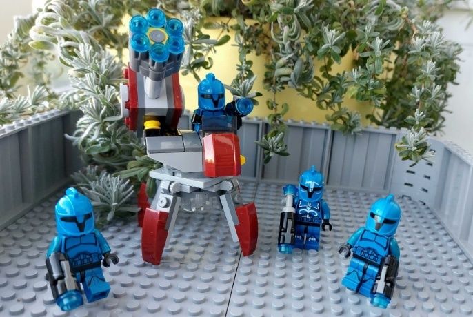 Конструктор Lego star wars набор 75089 клоны и шагоход лего стар варс