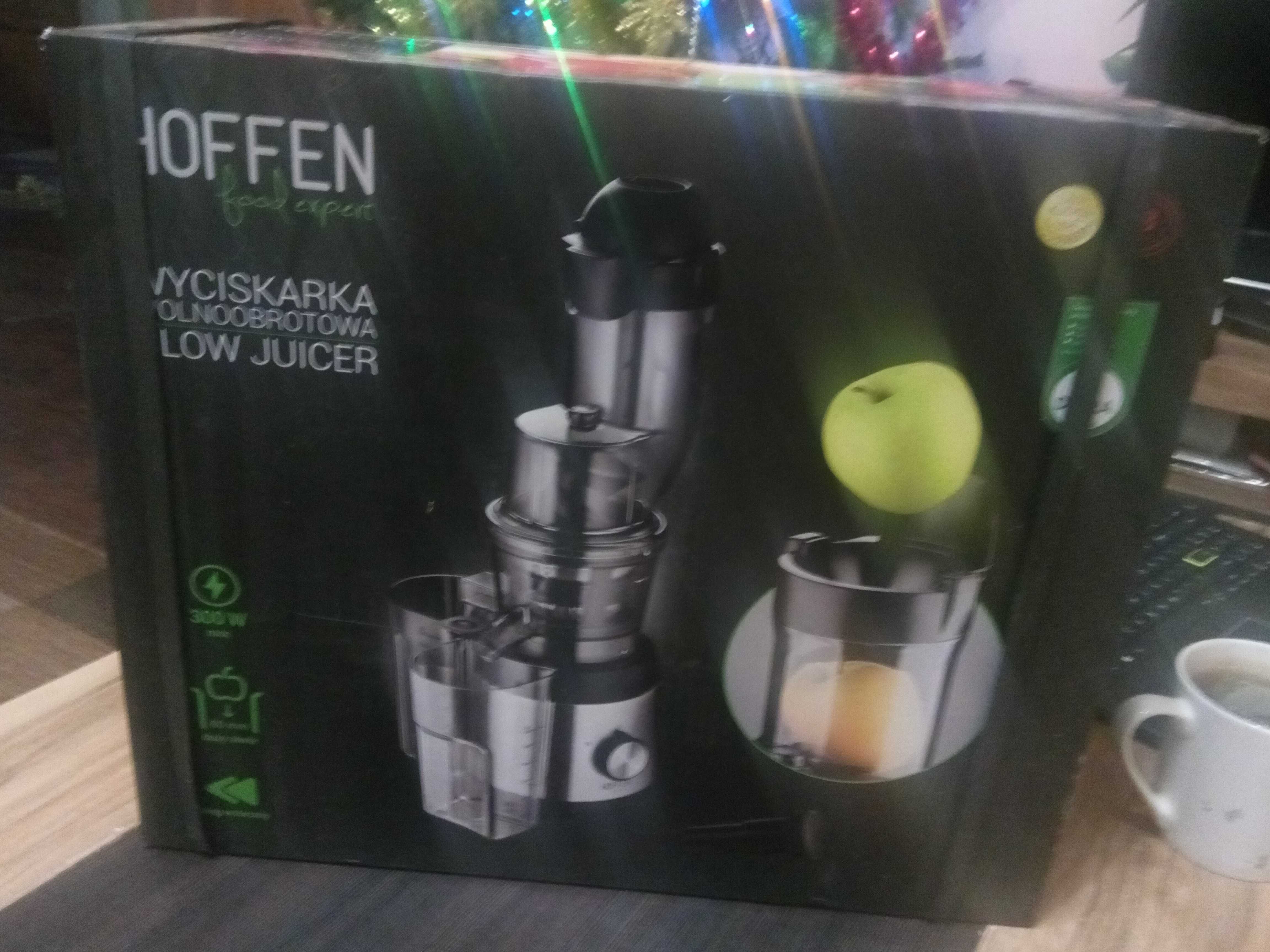 Wolnoobrotowa wyciskarka Hoffen 300W NOWA