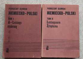 Podręczny słownik polsko-niemiecki niemiecko-polski 2 tomy