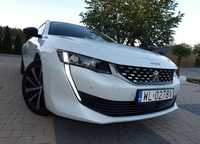 Peugeot 508 GT line*Benzyna*40 tyś km*PANORAMA*Focal*Jak NOWY*Biała perła*FULL LED