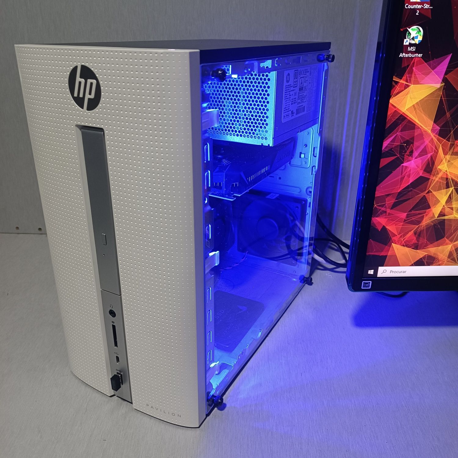 Torre Gaming i5 7400, GTX1050, 16Gb Ram, SSD, Wifi