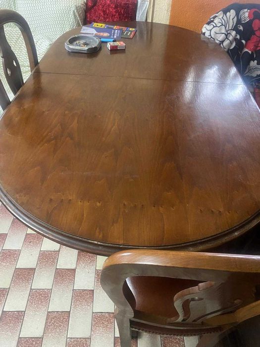 Mesa jantar com 6 cadeiras