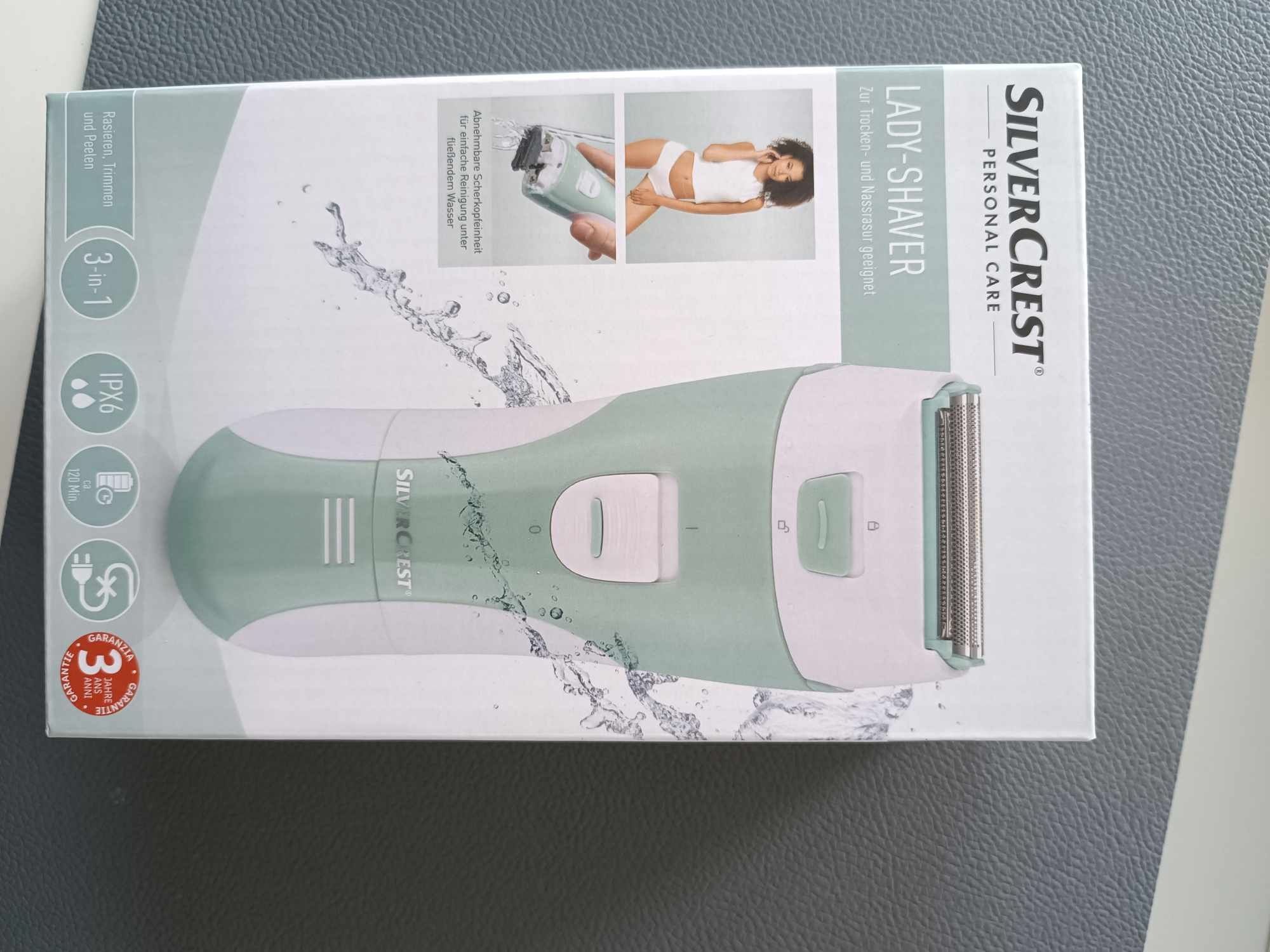 Depilator,golarka maszynka Nowa,Silvercrest Damska