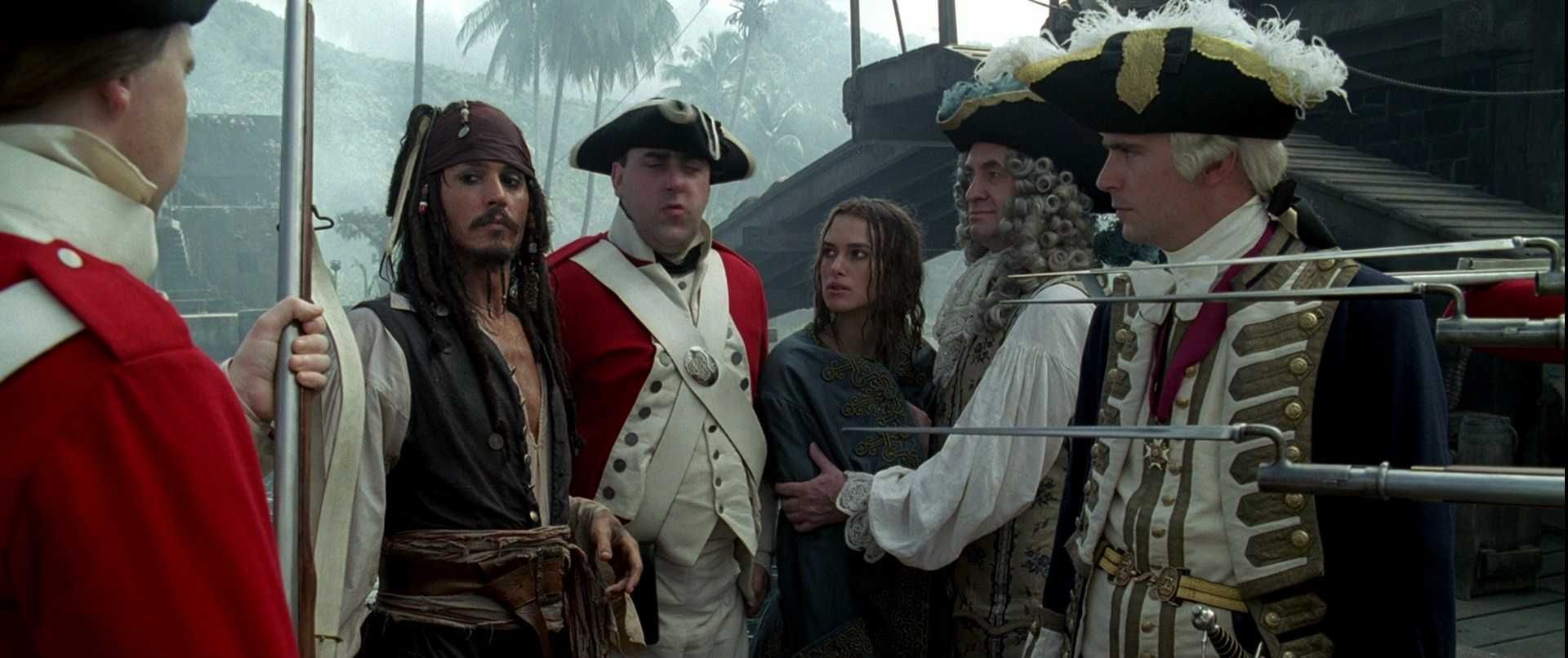 PIRATA DAS CARAÍBAS - A Maldição do Pérola Negra (Johnny Depp/Keira Kn