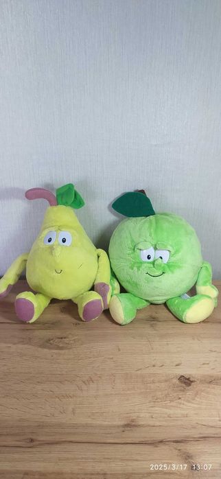 Іграшки м'які серія овочі