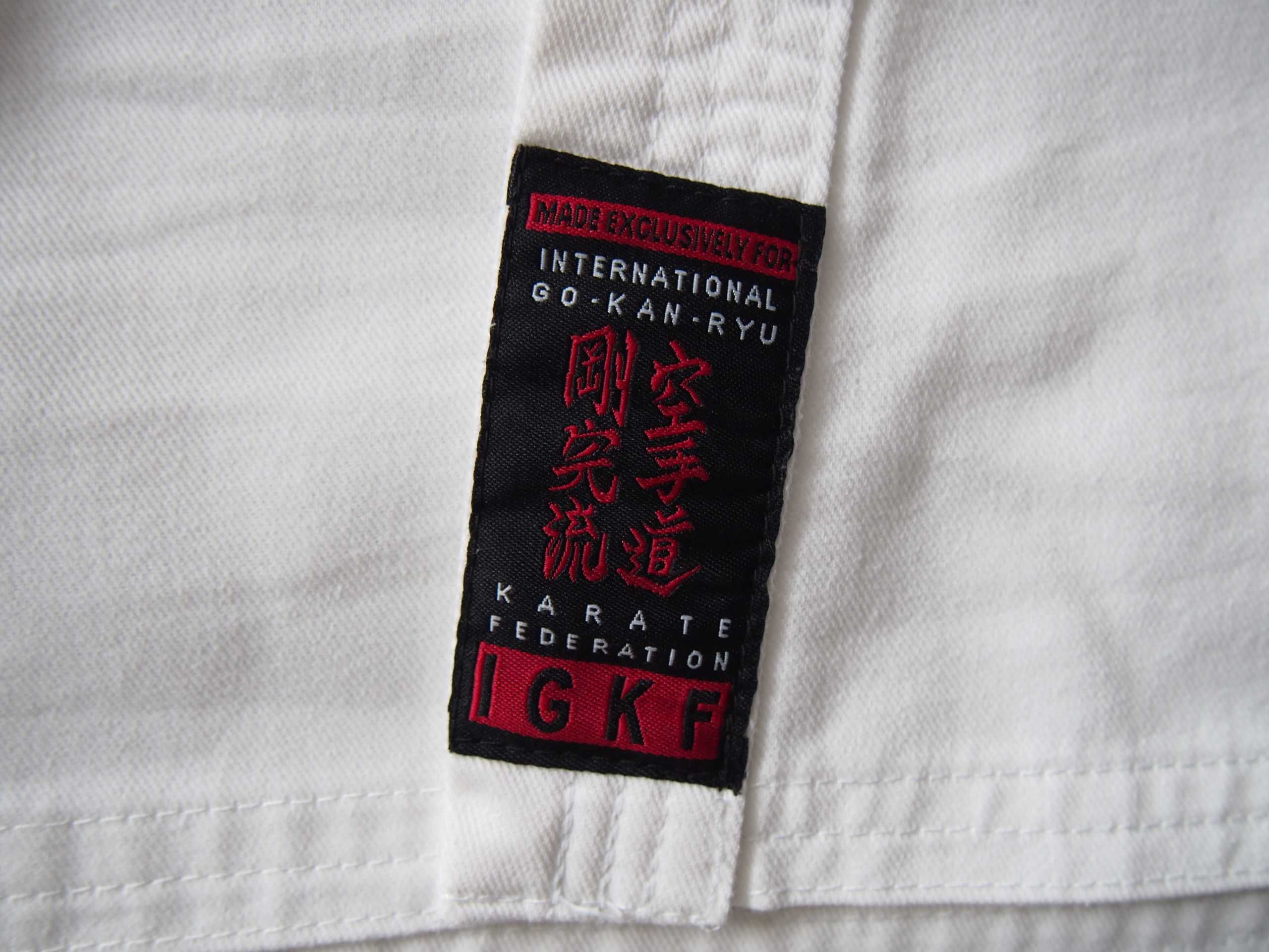 Kimono karate 140 cm GÓRA