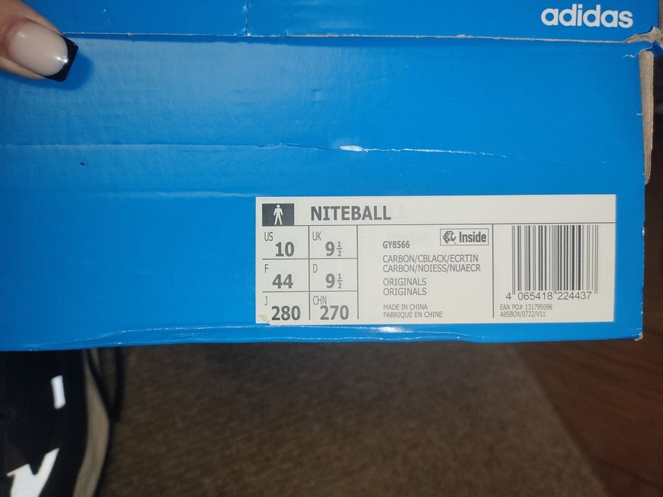Кросівки Adidas NITEBALL ORIGINALS 44 розмір