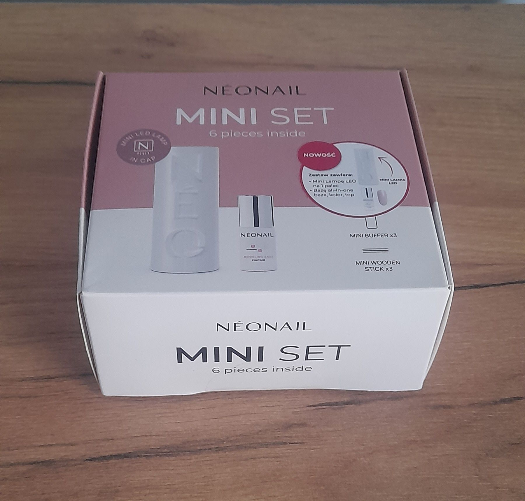 Mini set Neonail / zestaw do manicure hybrydowego