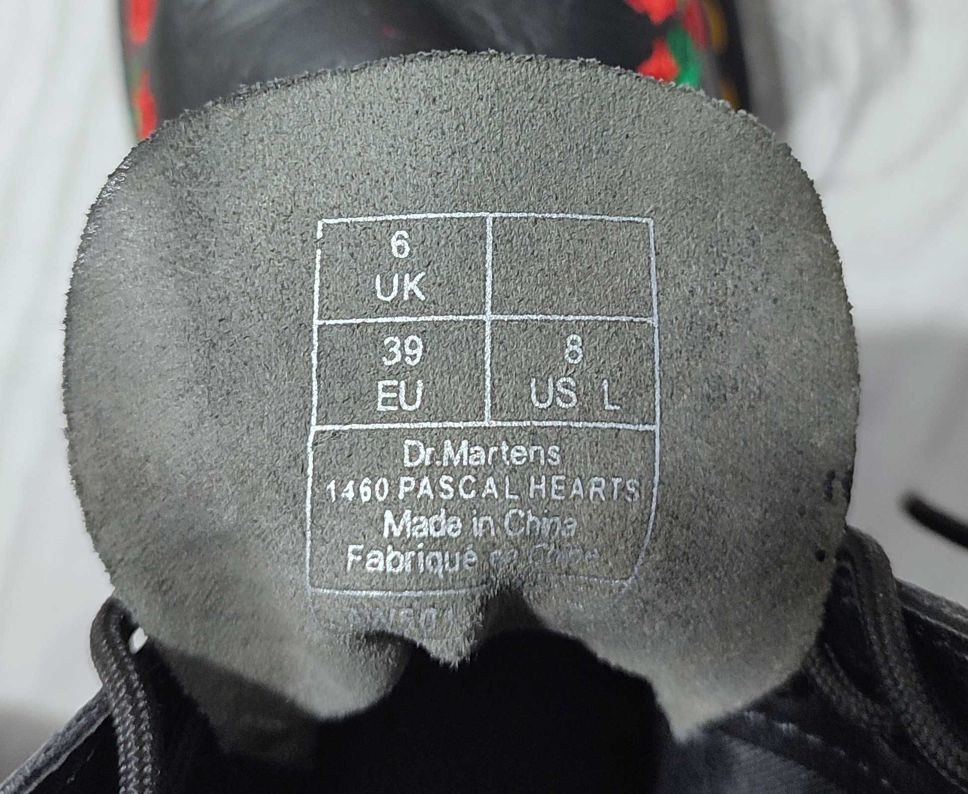Buty DR. MARTENS Pascal Hearts r. 39