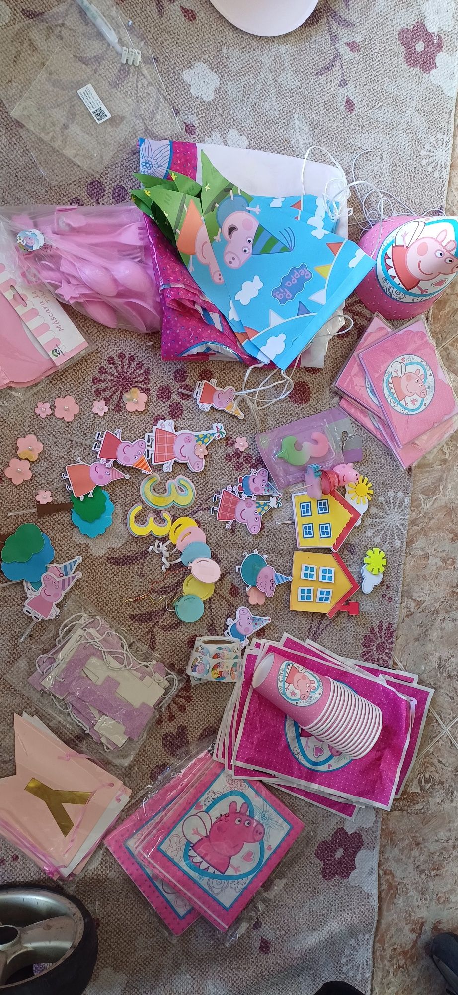 Artigos de aniversário Peppa Pig