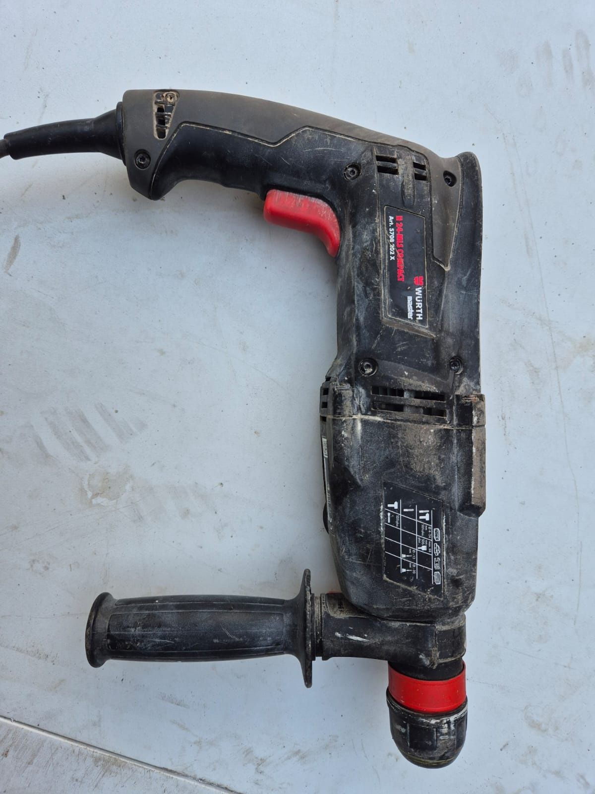 Młotowiertarka wurth H24-MLS compact