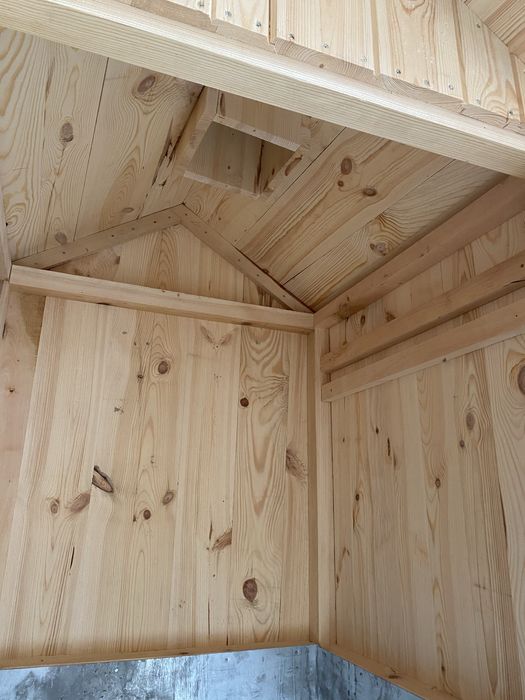 Wędzarnia duża drewniana