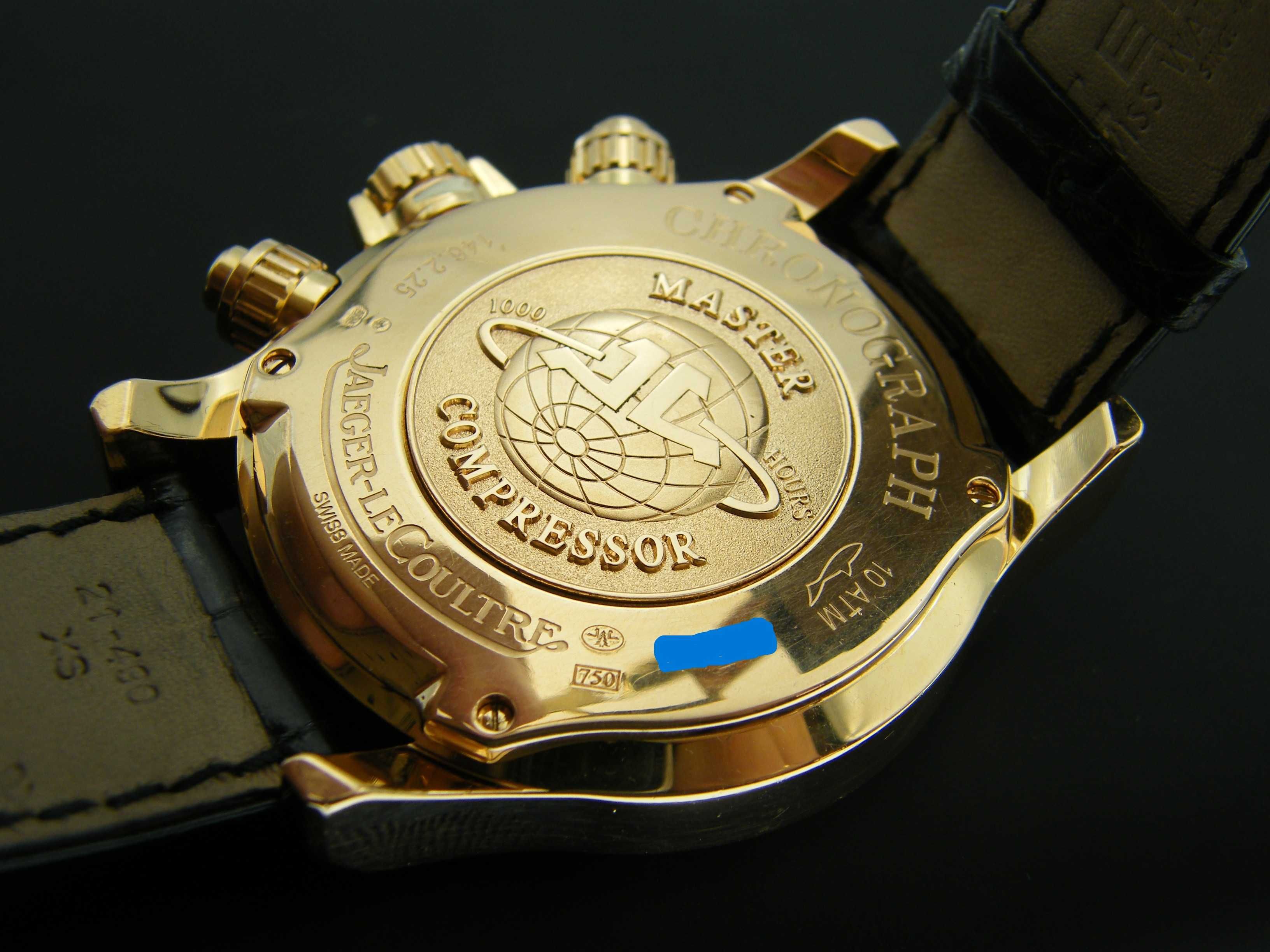 Jaeger LeCoultre Master Compressor Chronograph w 18k Złocie