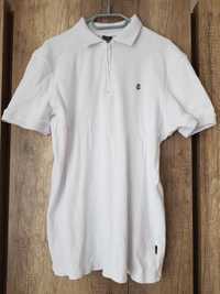 Biała koszulka, t-shirt męska Blakely, rozmiar L