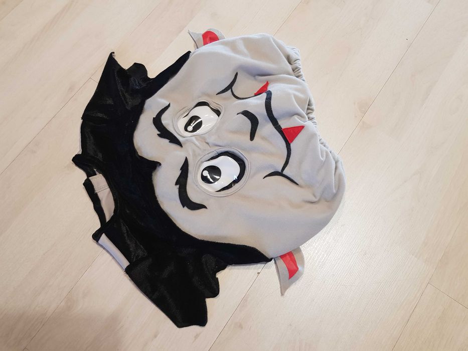 strój wampir drakula szkieletor kościotrup halloween nr 845