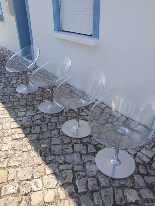 4  cadeiras philippe starck