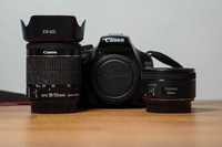 Canon EOS - 1100D + 2 Lentes