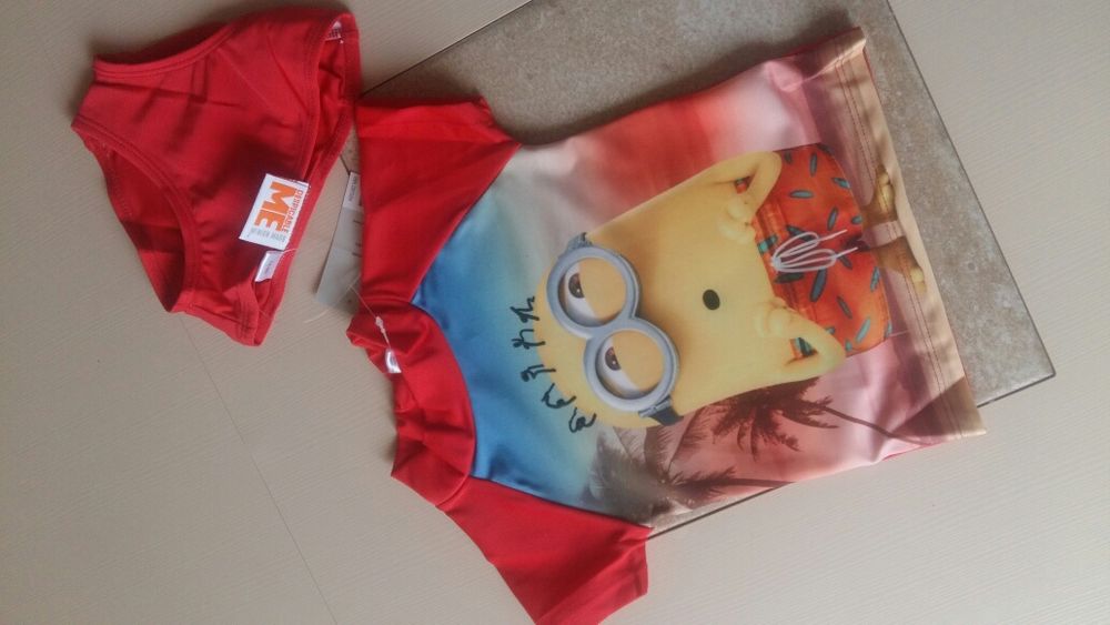 Купальник с УФ - защитой Миньон Despicable ME (Бельгия). Размер 74-80.