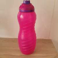 Bidon różowy fuksja 700 ml butelka sportowa