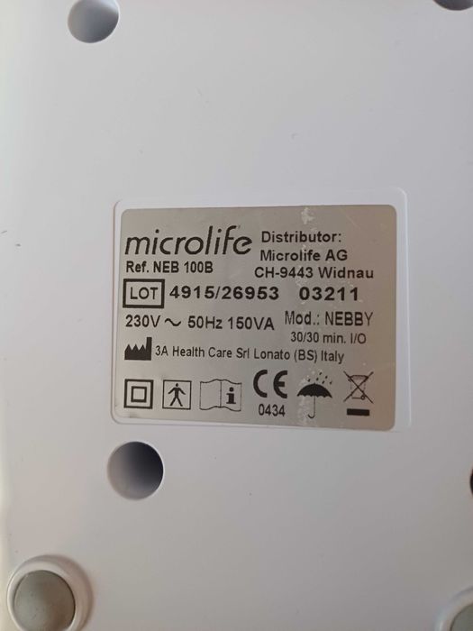 Inhalator kompresorowy NEB 100B "MICROLIFE"