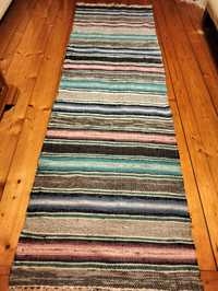 Chodnik ręcznie tkany na krośnie, dywanik