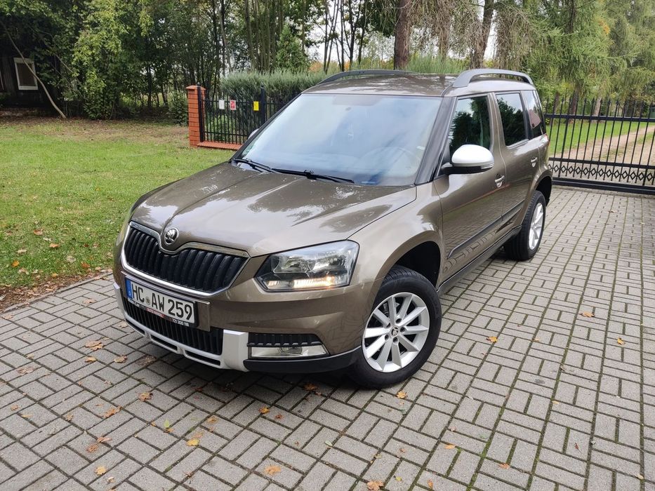 Skoda Yeti 1.4Turbo*Serwis*Klimatyzacja*Alu*G.siedzenia*O.lakier*Lift*