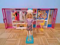 MATTEL Barbie wymarzona szafa ubranka lalka GBK10