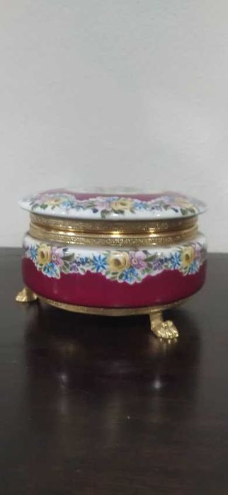 Caixa de porcelana Inglesa