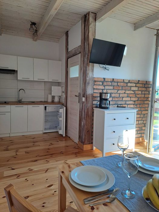 Domki letniskowe z banią i bilardem Żarnowska