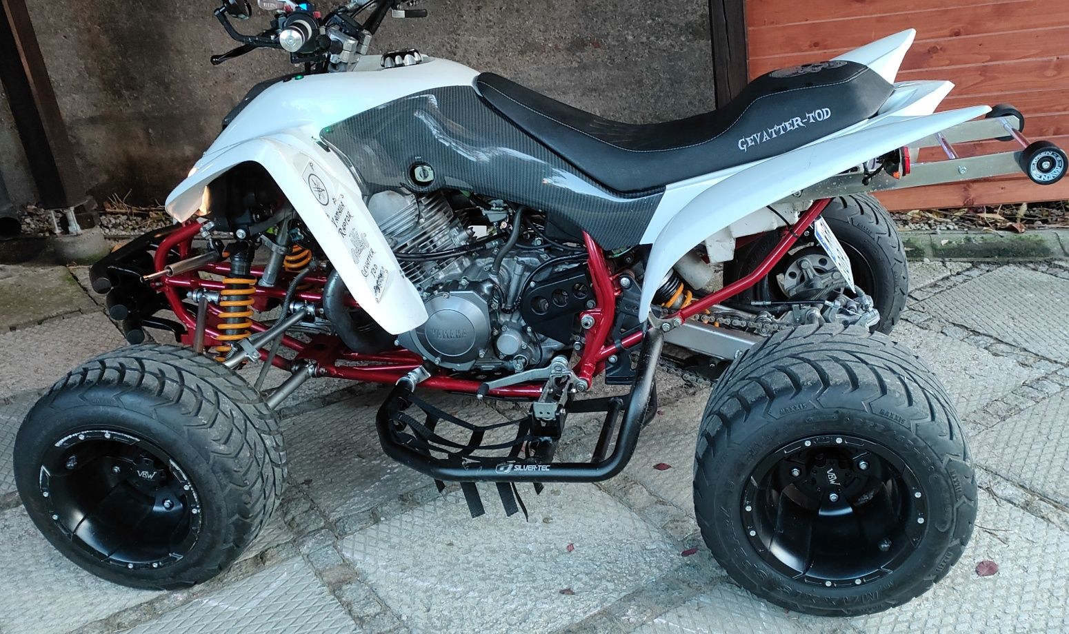 Yamaha Raptor yfm 350R SUPERMOTO homologacja zarejestrowany