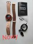 Nowy Smartwatch damski Forever ForeVive 3 + charmsy