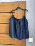 jedwabny top helmut lang
