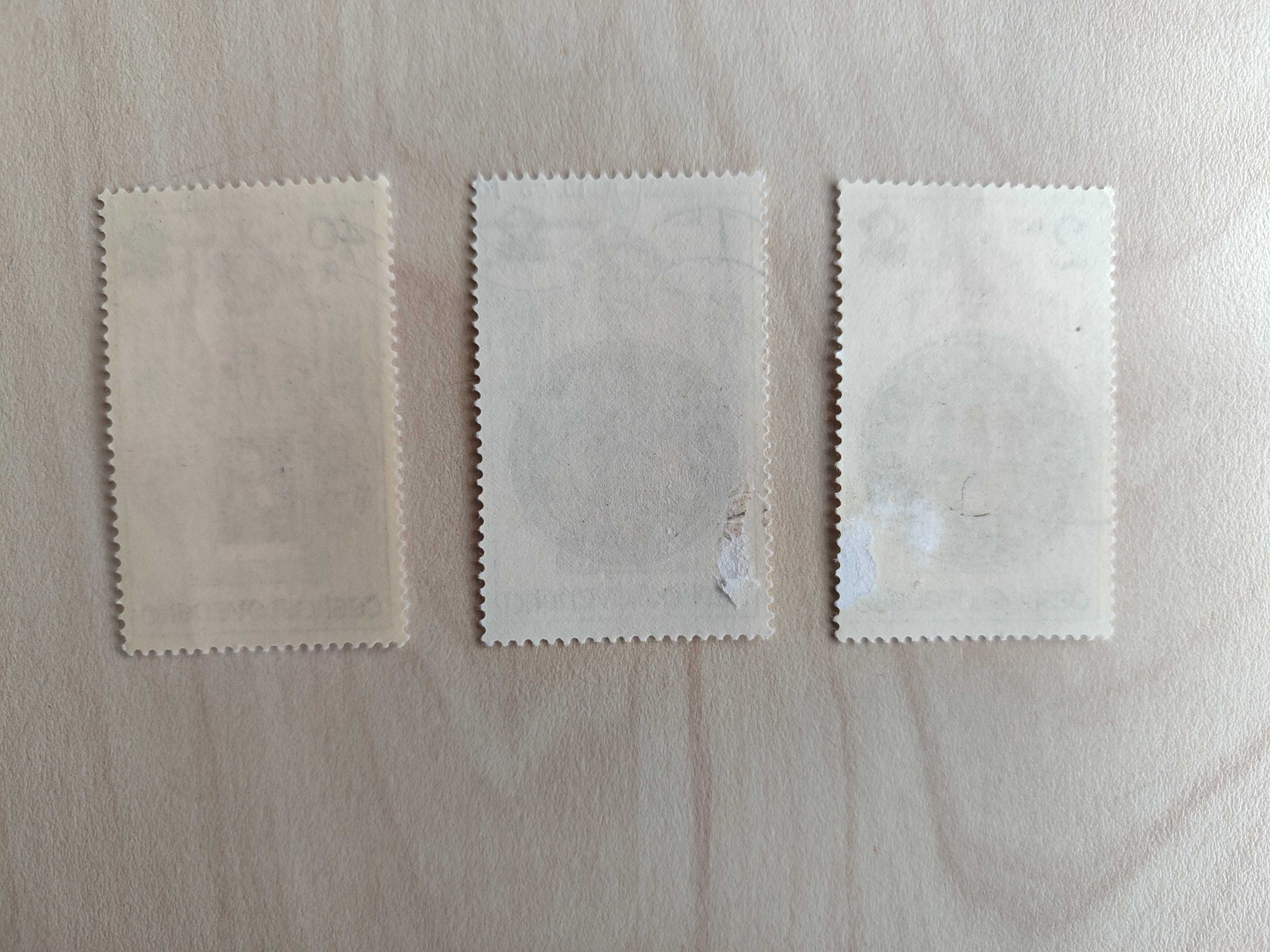 Czechosłowacja 1978, Zegary Staromiejskie Praga, 3 znaczki, vintage